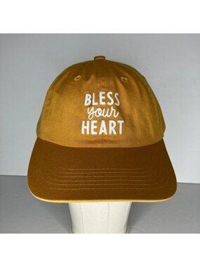 Bless Your Heart Frankie Jean Hat Women’s Mustard Yellow Adjustable